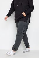 yours joggers de algodon negro lavado bolsillos cargo mujer curvy y tallas grandes yours