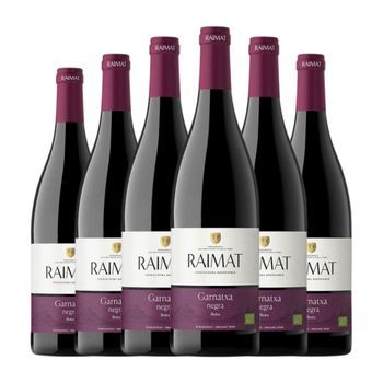 Raimat Vino Tinto Garnatxa Negra Costers 75 Cl 13.5% Vol. (pack De 6 Unidades)