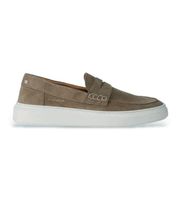 replay para hombre rz8h0002l mocasines de piel brice tonal verde 45 plano ninguno casual clasico