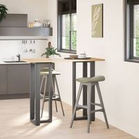 patas mesa bar forma t2 uds  patas para mesa acero antracita 50x35x111-112cm