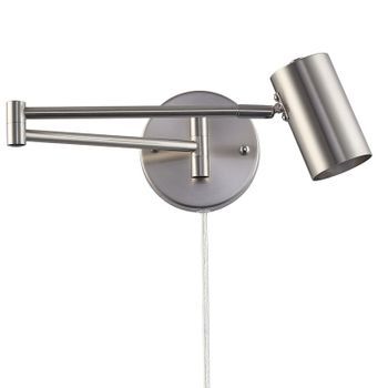 Aplique De Pared Extensible Con Enchufe 