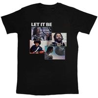 the beatles camiseta manga larga let it be para hombre