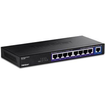 Conmutador Trendnet TEG-S591 8 Puertos 2.5G Ethernet No Administrado Montaje Pared