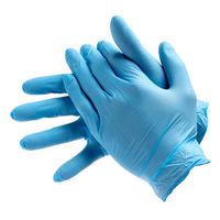 box of 100 ecp p free nitrile gloves large