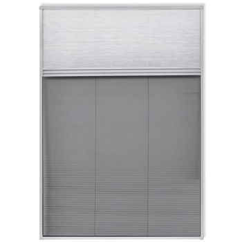 Mosquitera Para Ventana Marco De Aluminio 160 X 80 Cm Vidaxl