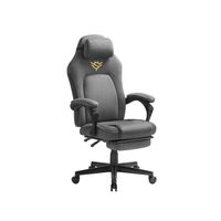 silla de juegos ergonomica gris paloma