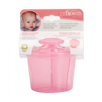 Dr Brown's Milk Powder Dispenser Pink