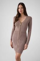 minivestido marciano con cremallera completa
