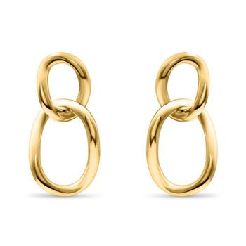 Pendientes de mujer de plata 925 bañados en oro