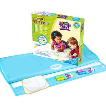 Tapete de dibujo reutilizable - Crayola, Mini Kids Maxi Tapete Colorea y Borra