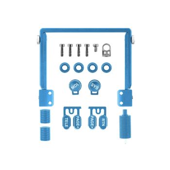 Parte de reemplazo del transmisor de radio Radiomaster TX15, conjunto de piezas de mejora de metal de aluminio CNC, acce