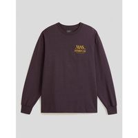 vans camiseta manga larga camiseta club ls tee dark port para hombre