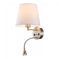 aplique con lector led caicos 3w