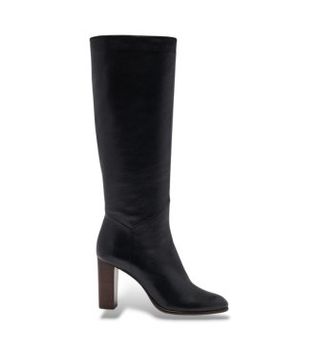 BA&SH para mujer. 2H22CIRY Botas de Piel Ciry negro (38), 3 a 5cm, Serraje, Ninguno, Casual