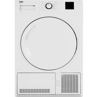 beko tumble dryer dtbc8001w 8 kg condenser  - white white