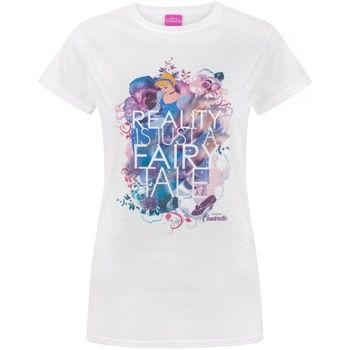 Cinderella Camiseta Reality Is Just A Fairy Tale para mujer