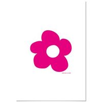 panorama cuadro de aluminio agatha ruiz de la prada flor 70x100 cm