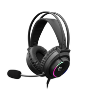 white shark wolf auricular y casco auriculares al mbrico juego negro