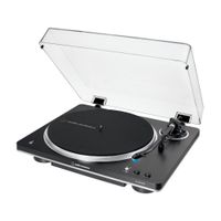 audio-technica at-lp70xbt giradiscos inalambrico con traccion por correa totalmente automatico negroplata