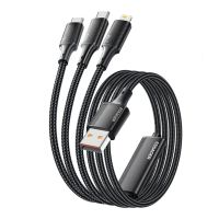 mensaje es-x50 7a 100w usb-a a microiptype-c cable carga rapida transmision de datos nucleo de cobre 12m de largo par