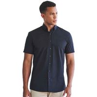 henbury camisa manga corta rw10614 para hombre