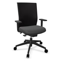actiu stay serie 30 silla de oficina respaldo tejido tecnico spin negra