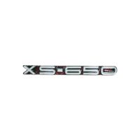 emblema panel lateral yamaha xs 650 -73 oe-replica rojo