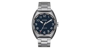 Reloj unisex nixon  p   strong mullet  strong  acero  p plata azul