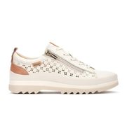 pikolinos para mujer w3w-6841c1 zapatillas de piel vigo blanco roto 36 3 a 5cm cordones cremallera casual