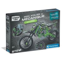 clementoni motocross xtrem kit de construccion mecanica 52990 170 piezas