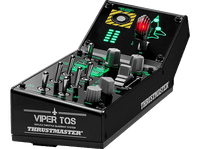 palanca metalica - thrustmaster viper panel negro