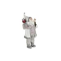 figura poliester pvc 60x50x124 gris