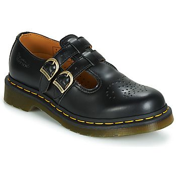 Dr. Martens Bailarinas 8065 MARY JANE BLACK SMOOTH para mujer