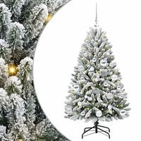 arbol de navidad artificial 120 cm 150 led blanco calido vidaxl