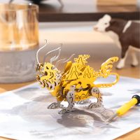 mokr ba tian dragon rompecabezas metalico 3d un desafio mental para adultos modelo de ensamblaje diy regalo de navidad o cumpleanos