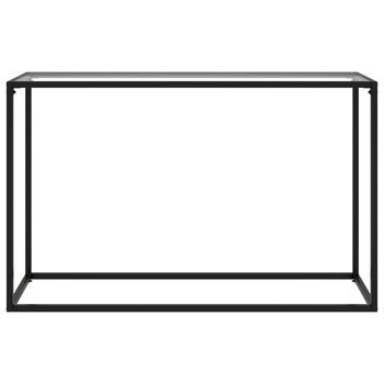 Mesa Consola | Mesa De Entrada | Mesa Auxiliar Vidrio Templado Transparente 120x35x75 Cm