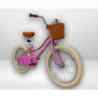 bicicleta infantil coaster rosa - bicicleta para ninos