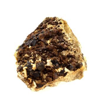 Quartz, Albite, Pyrite - Pierre Natural De Francia, Oisans, Isère, Auvergne -rhône -alpes - Magnífico Espécimen De Minerales Multicolores, Ideal Para