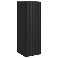 mueble de bano montado en la pared negro 33 x 345 x 60 cm vidaxl
