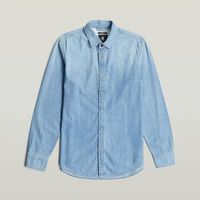 g-star raw camisa manga larga d27681-d942-g614 faded thames para hombre