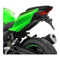 soporte de matricula kawasaki z 400 19- zieger pro