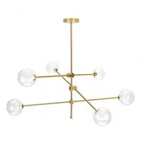 lampara modelo jerusalen de 6xg9 bronce fabrilamp