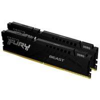 memoria ram kingston fury beast 32gb 2x16gb ddr5 6800mts cl34 amd expo negro