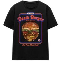 steven rhodes camiseta death burger para mujer