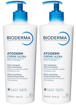 Bioderma Atoderm Crema Ultra 2x500 ml