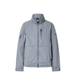 ECOALF para hombre. MCMGAJKRIGI00072S24-303 Chaqueta Rigi azul (XXL), Casual, Manga larga, Sostenible, Nylon reciclado