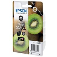 epson 202xl t02h14010 photo black original claria premium high capacity ink cartridge kiwi