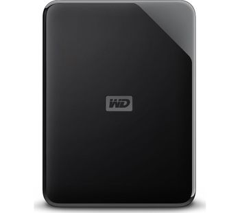 WD Elements SE Portable Hard Drive - 2 TB, Black, Black