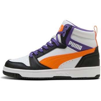 Puma Zapatillas altas REBOUND V6 MID WHITE 393831 34 para niña