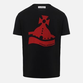Vivienne Westwood Sunken Orb Classic Cotton-Jersey T-Shirt - M